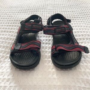 Sporty Kids Sandals - Black and Red size 31